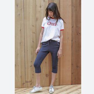 Frank & Eileen Tee Lab Drawstring Triple Fleece Sweatpants Raw Hem Size: XS Pink